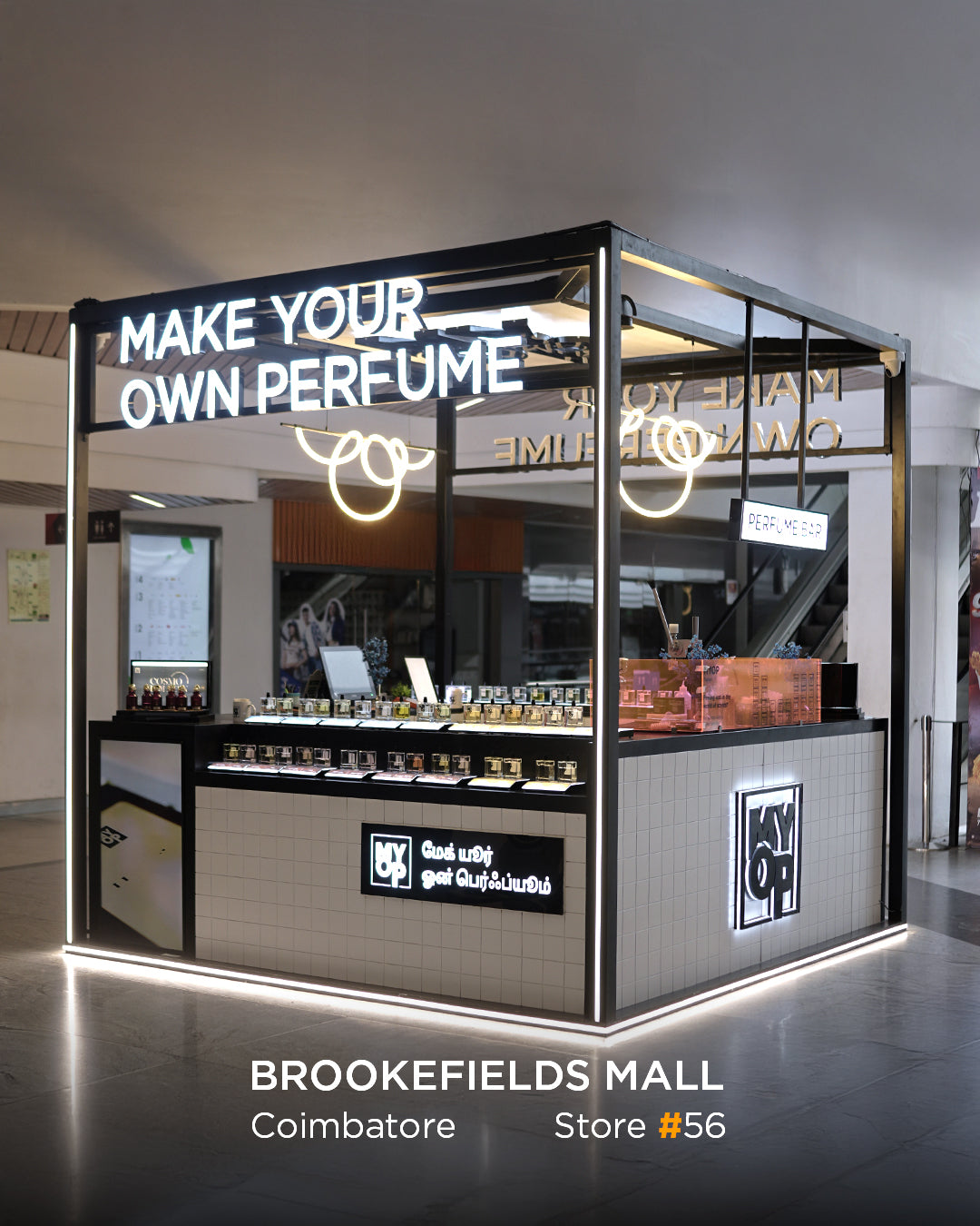 MYOP store in Brooksfield Mall at Coimbatore