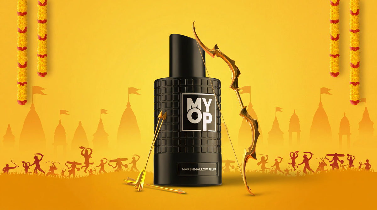 Ravan Dahan of the mind: what are you burning this Dussehra, with a MYOP perfume bottle